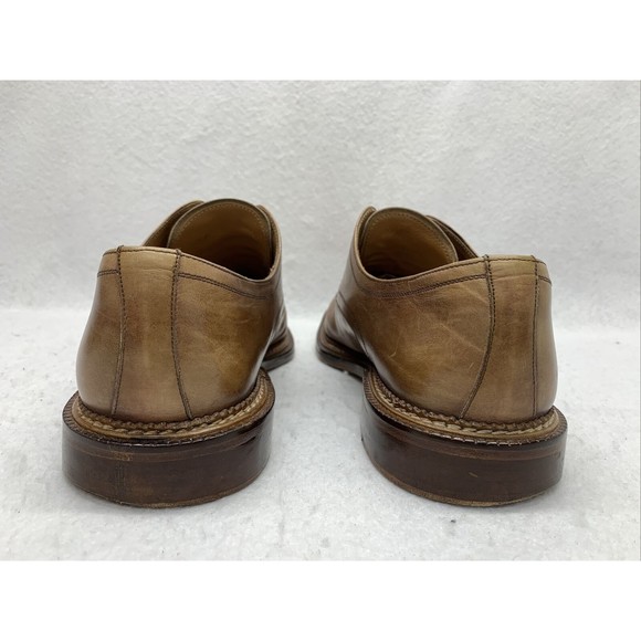 Mezlan MALTA Men’s Leather Square Toe Derby Lace Up Shoes 53911 Tan Brown 10.5M main image 8